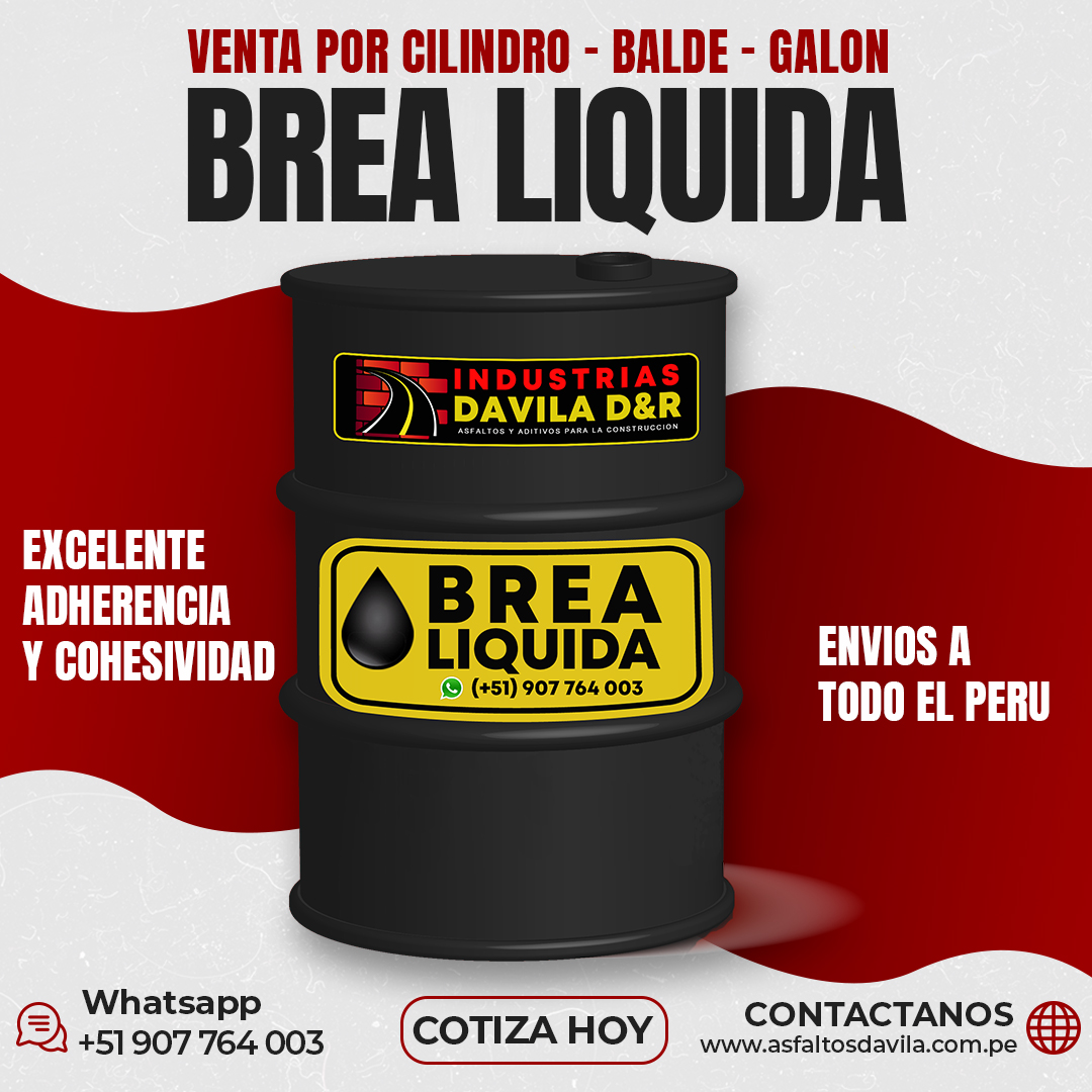 venta de brea liquida